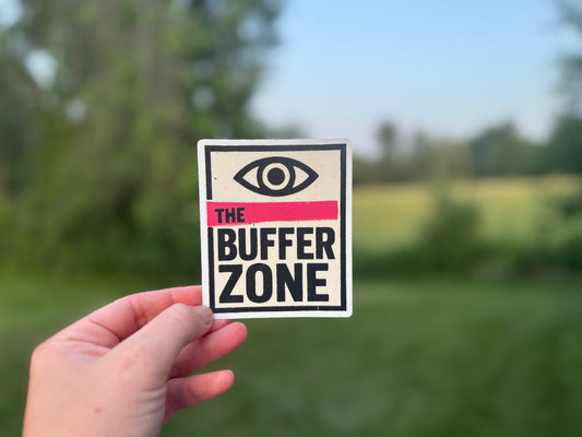 The Buffer Zone Sticker