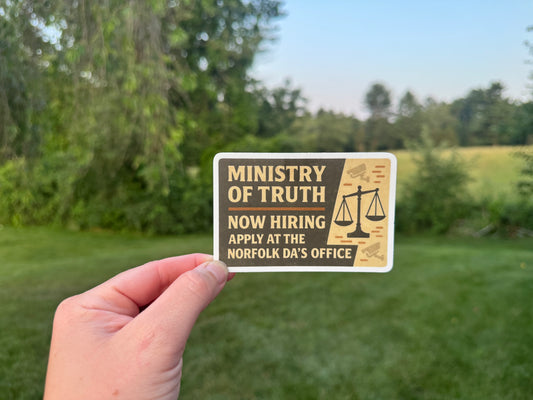 Ministry of Truth Sticker